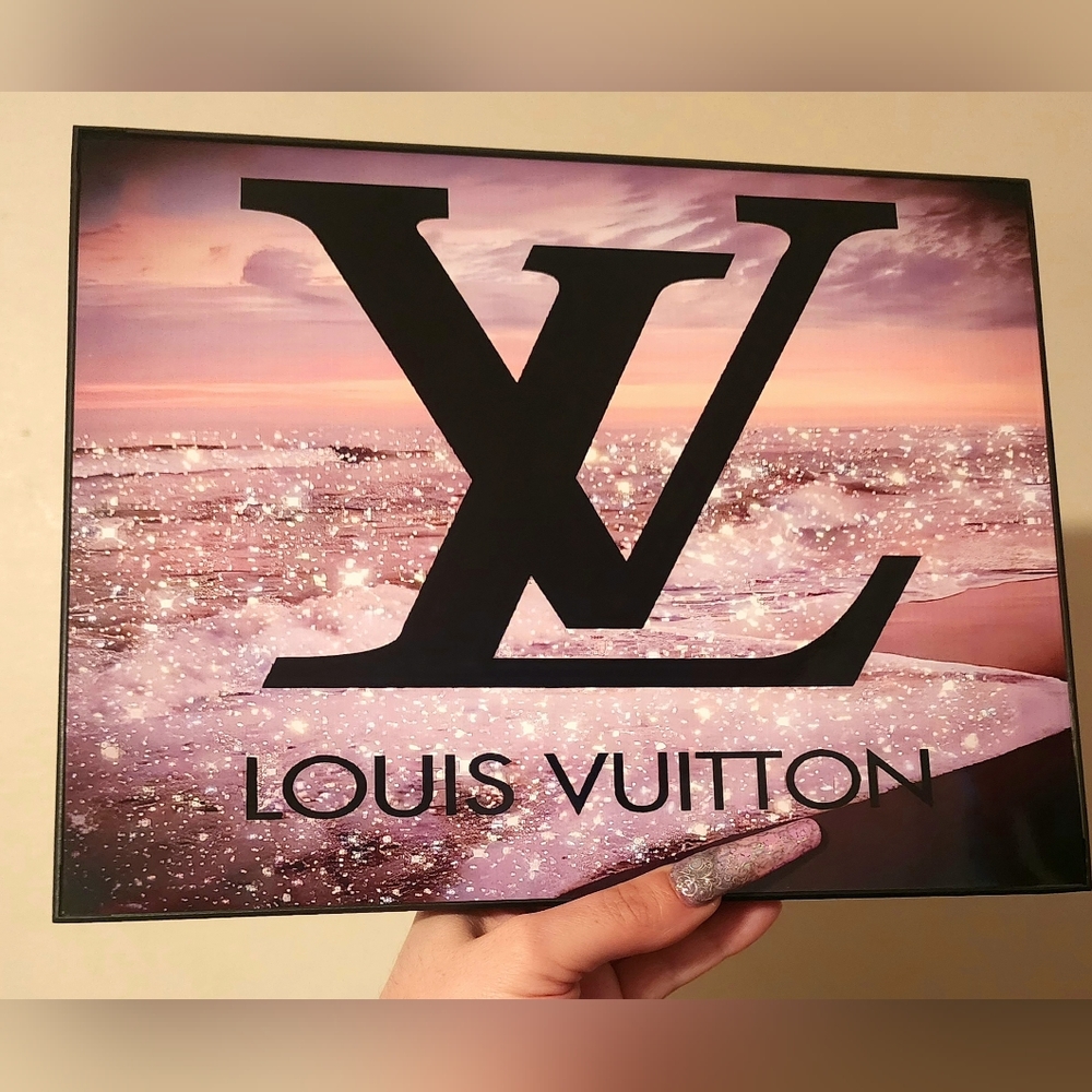 Designer inspired 8 1/2"x11" Framed Wall Art